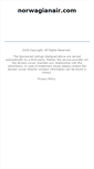 Mobile Screenshot of norwagianair.com